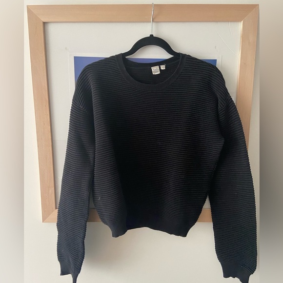 MAISON SIMONS 100% Cotton Textures Top - Picture 1 of 3